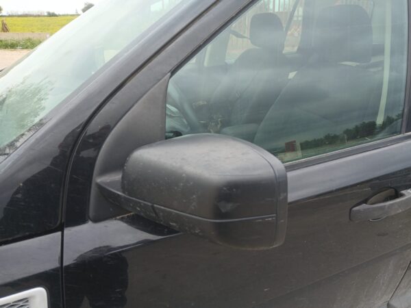 Specchietto Retrovisore Sinistro Per Land Rover Freelander (1998-2006) - Elettrico, Riscaldato, Nero Opaco