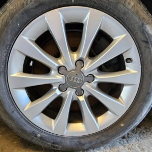 NR. 4 CERCHI IN LEGA ORIGINALI AUDI A6 C7 ESCLUSO GOMME R17"