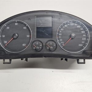 CONTACHILOMETRI QUADRO STRUMENTI SIEMENS PER VOLKSWAGEN GOLF 5 (03 - 08), TOURAN, CADDY 3° SERIE CODICE: A2C53023102; A2C53025660.