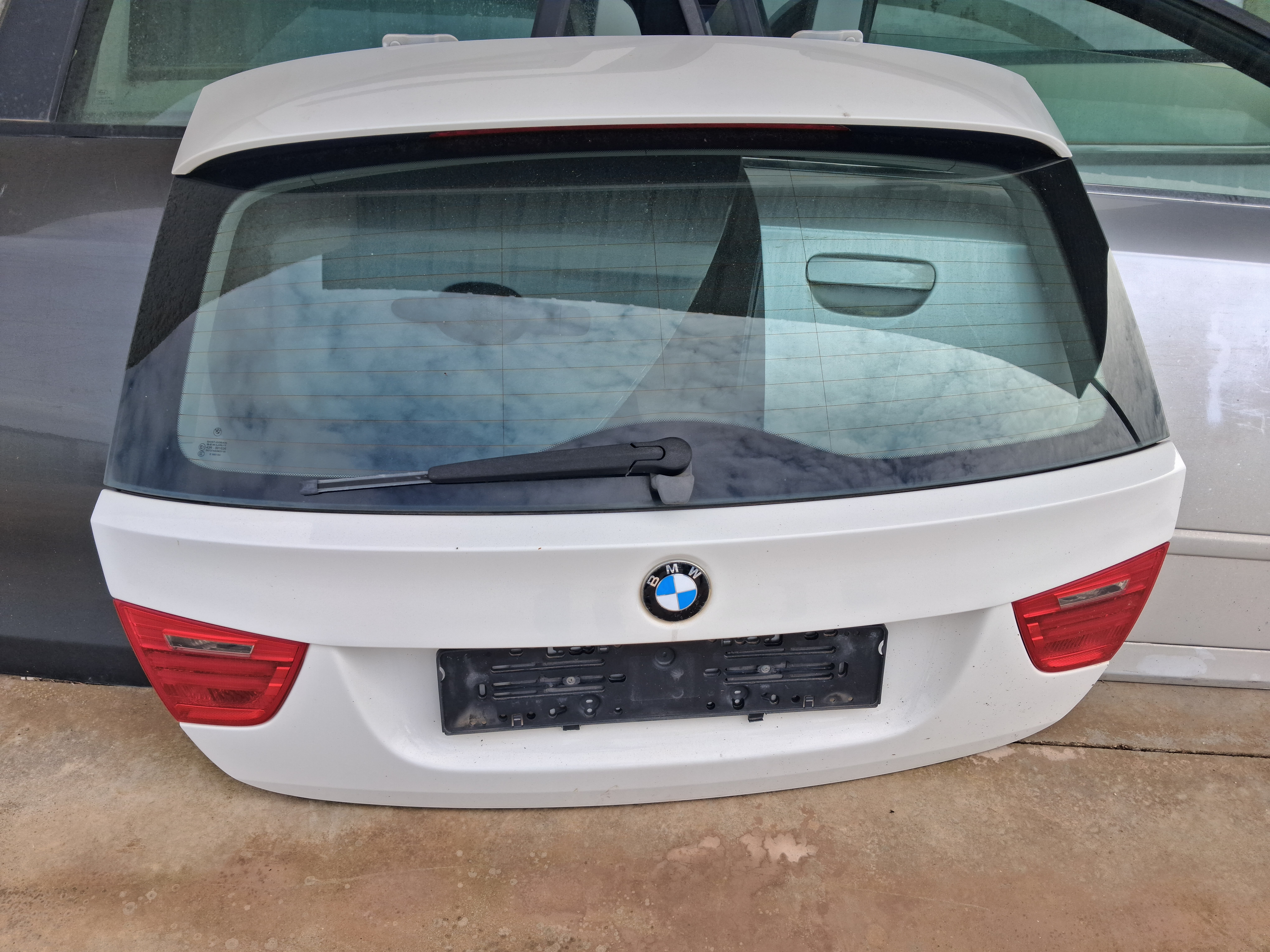 Portellone baule cofano posteriore BMW E91 2010 colore bianco